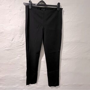 Theory Stretch Black Straight Leg Pants